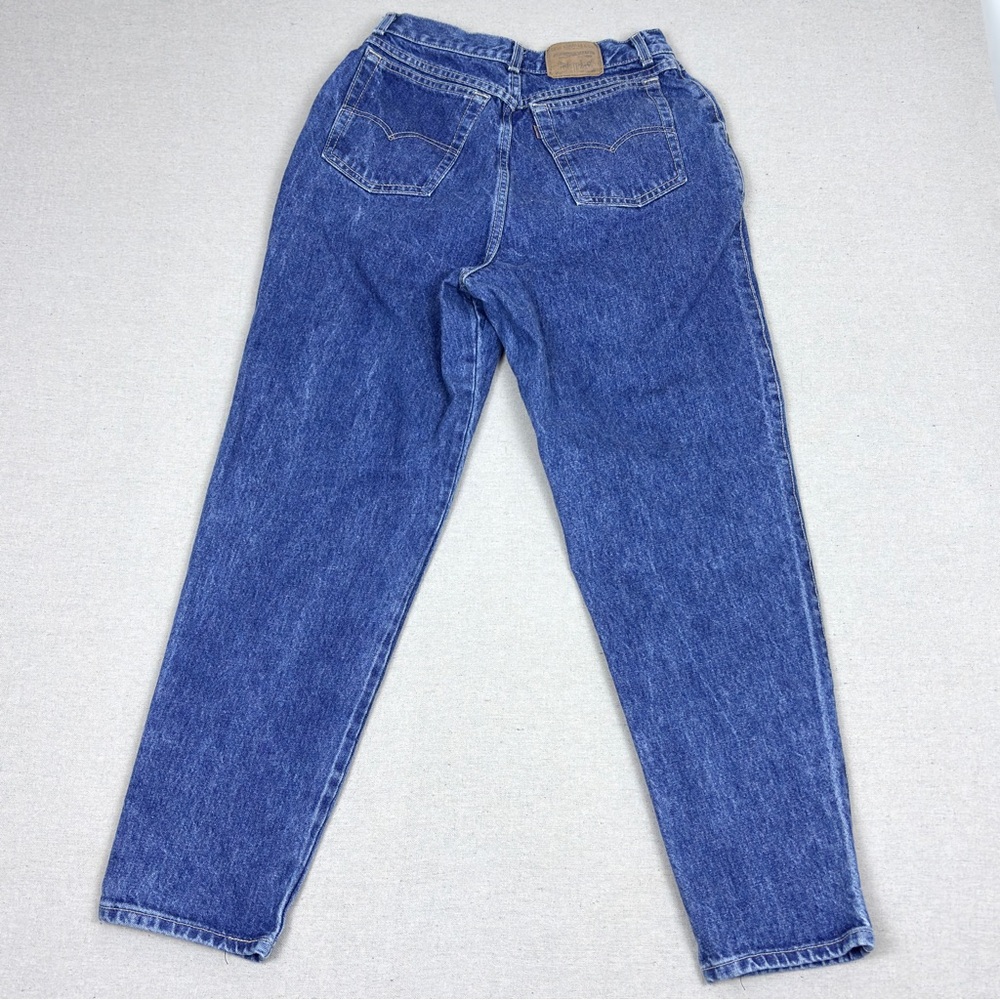Vintage Levi’s Orange Tab 90’s high rise tapered denim jeans - Picture 2 of 10